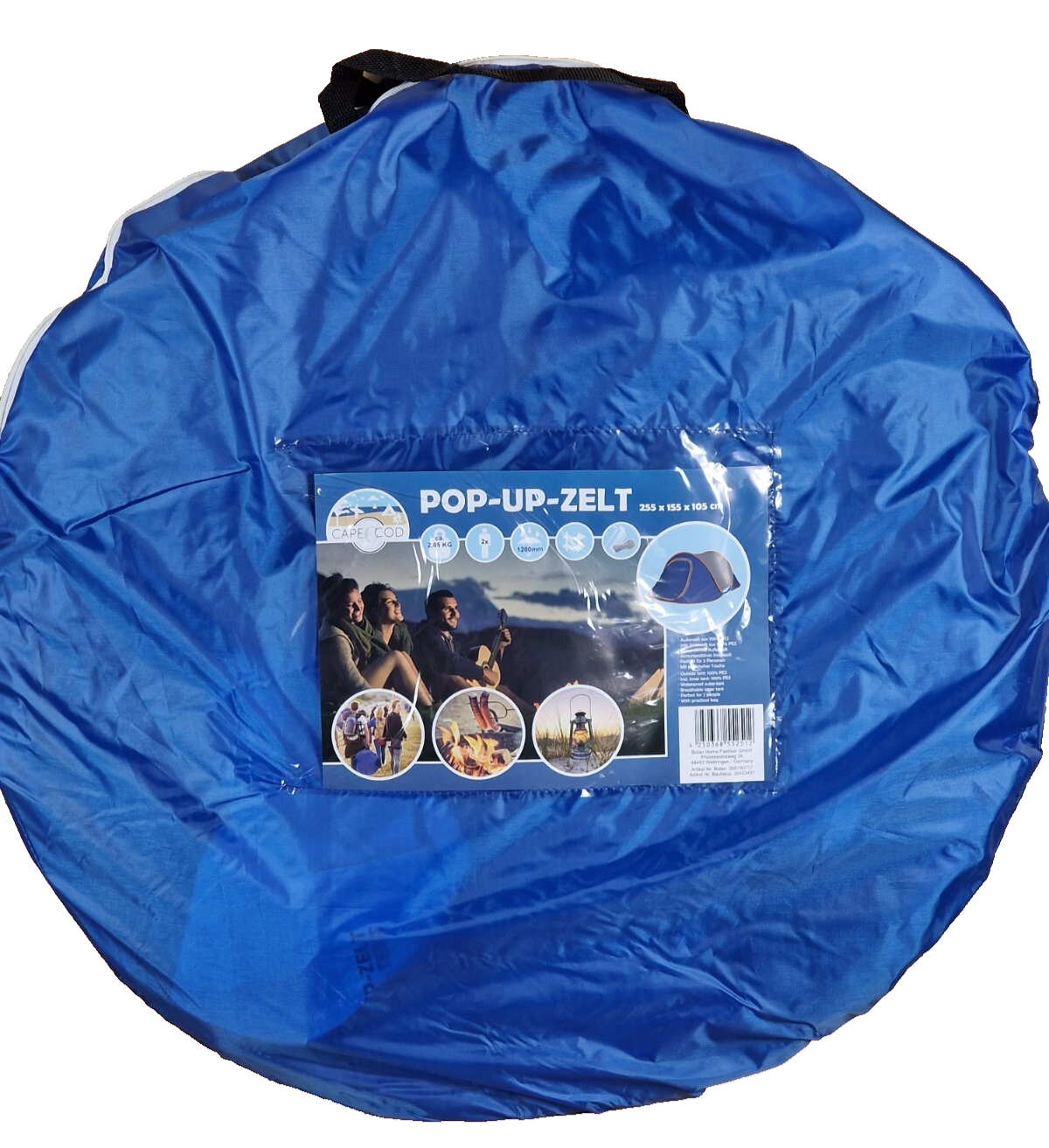 Cape Cod Pop-Up-Zelt, 2 Personen